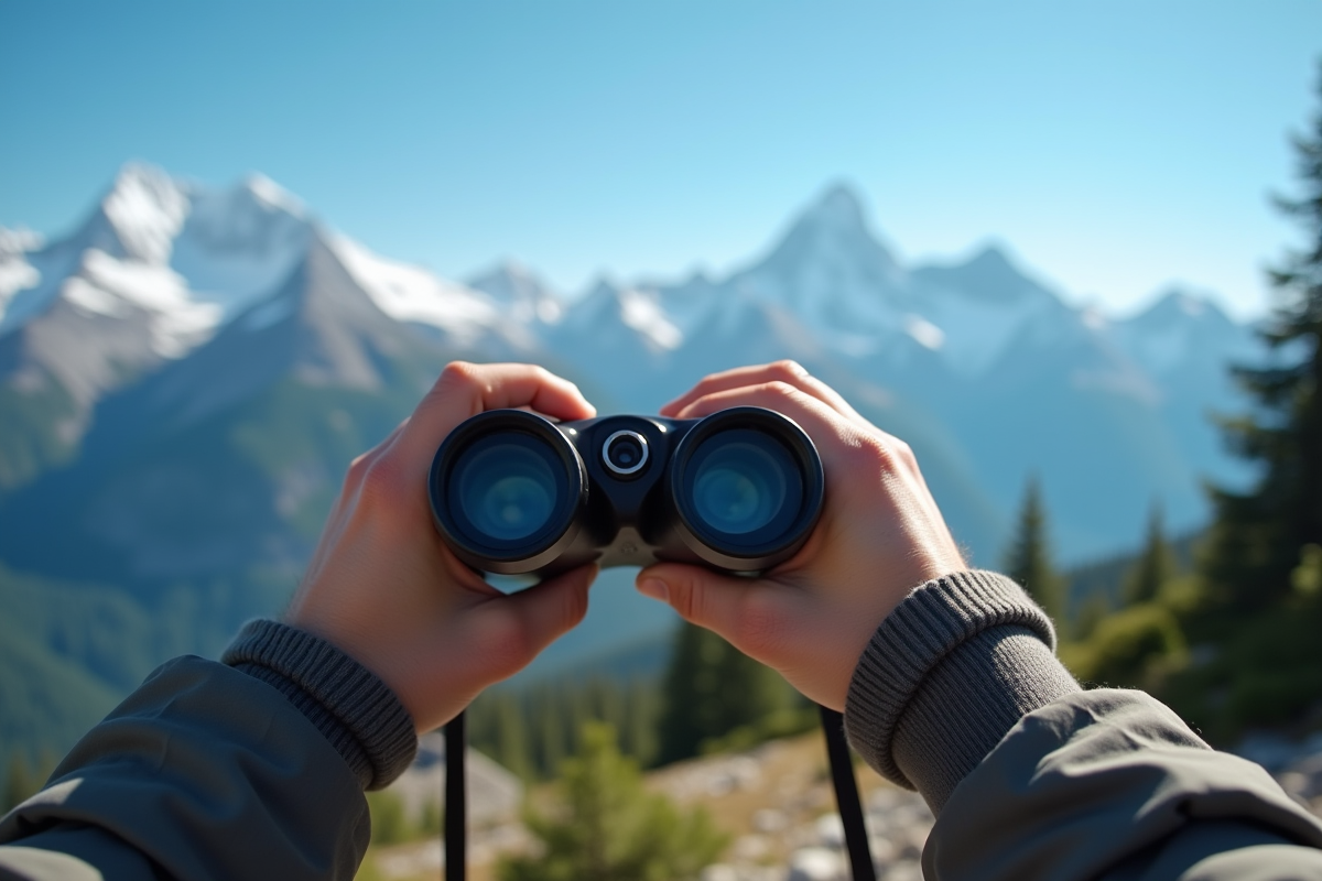 jumelles montagne