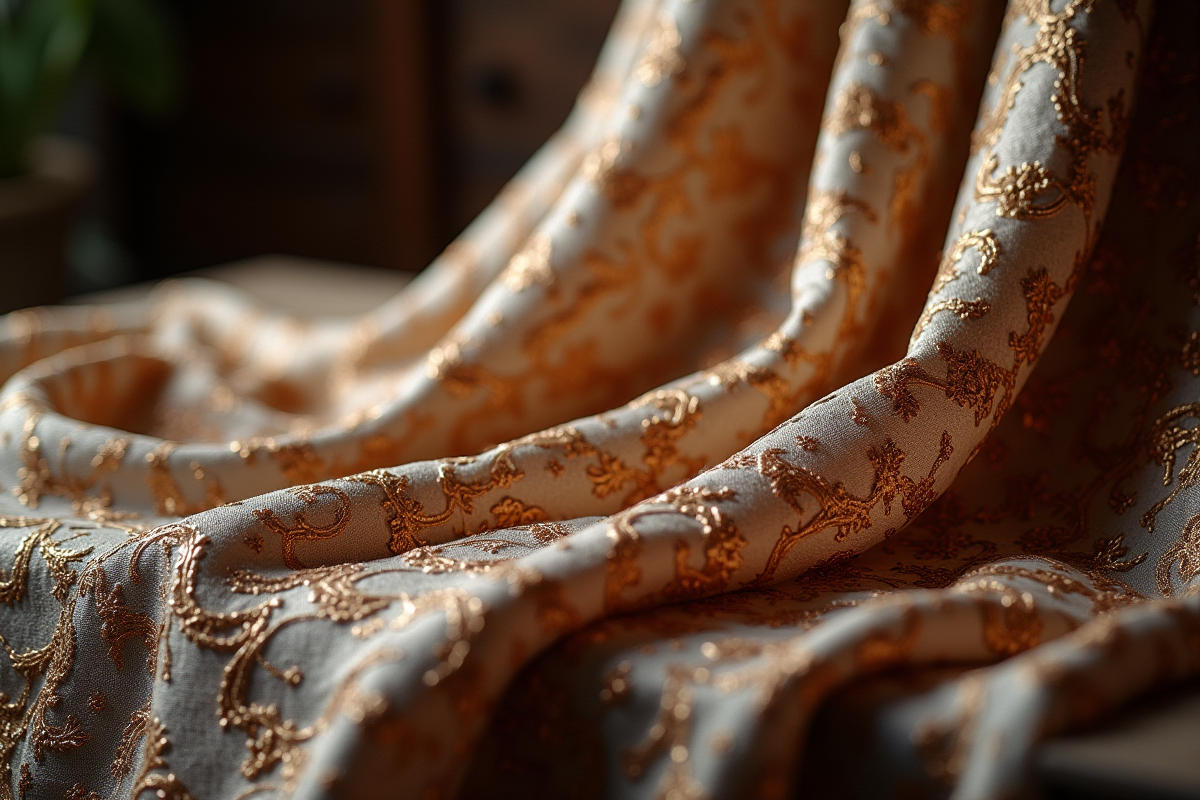 tissu luxueux